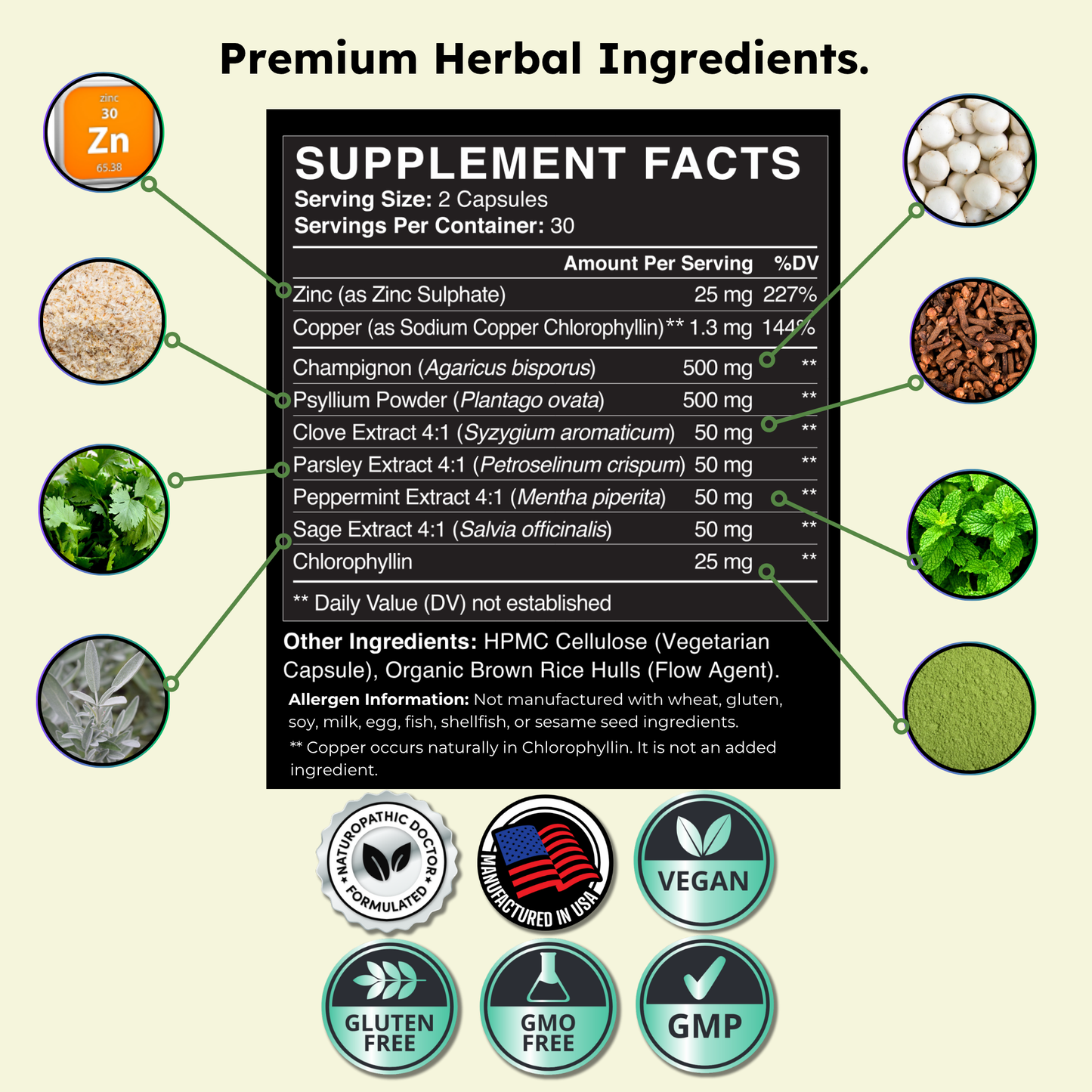 Body Odor Supplement