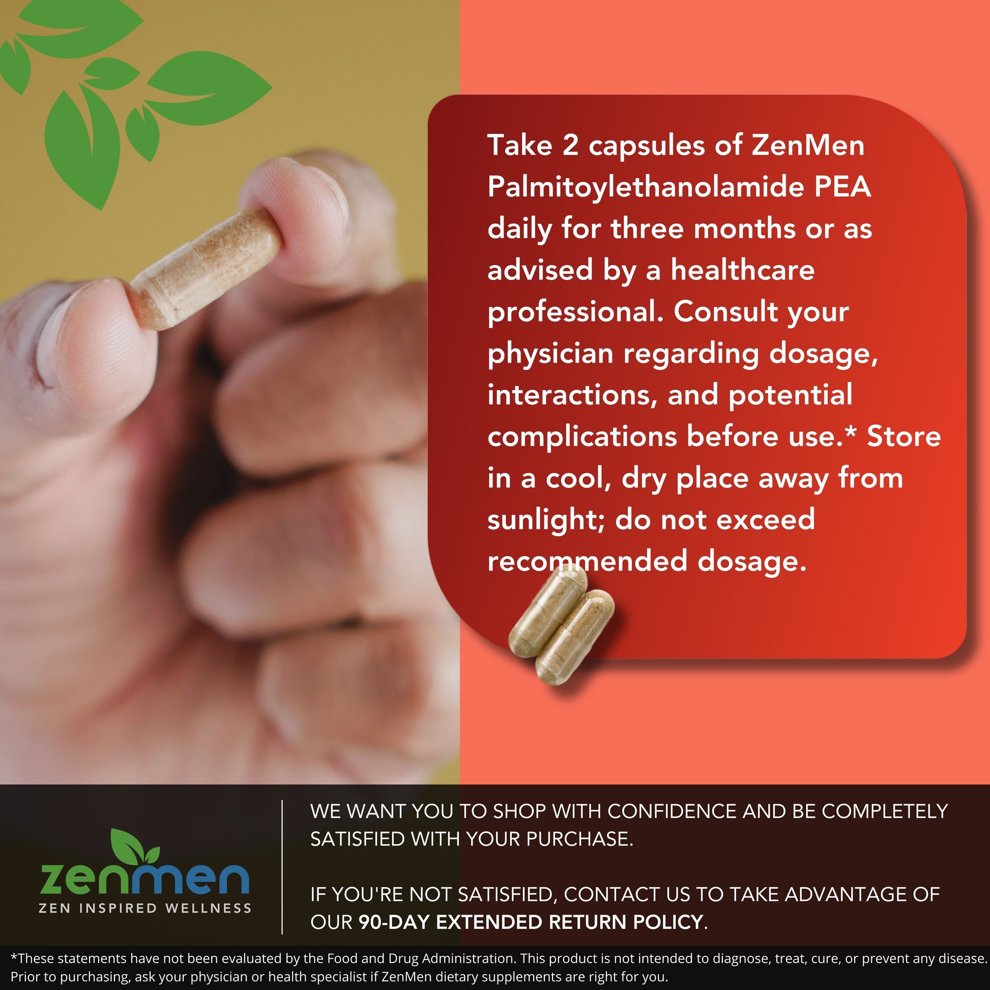 Palmitoylethanolamide Supplement