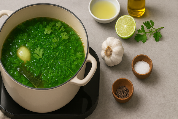 Cilantro–Lime Detox Broth Recipe
