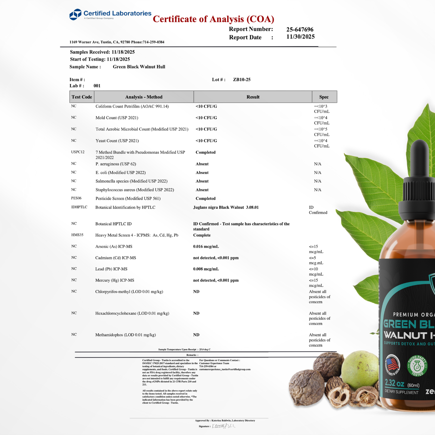 Green Black Walnut Tincture