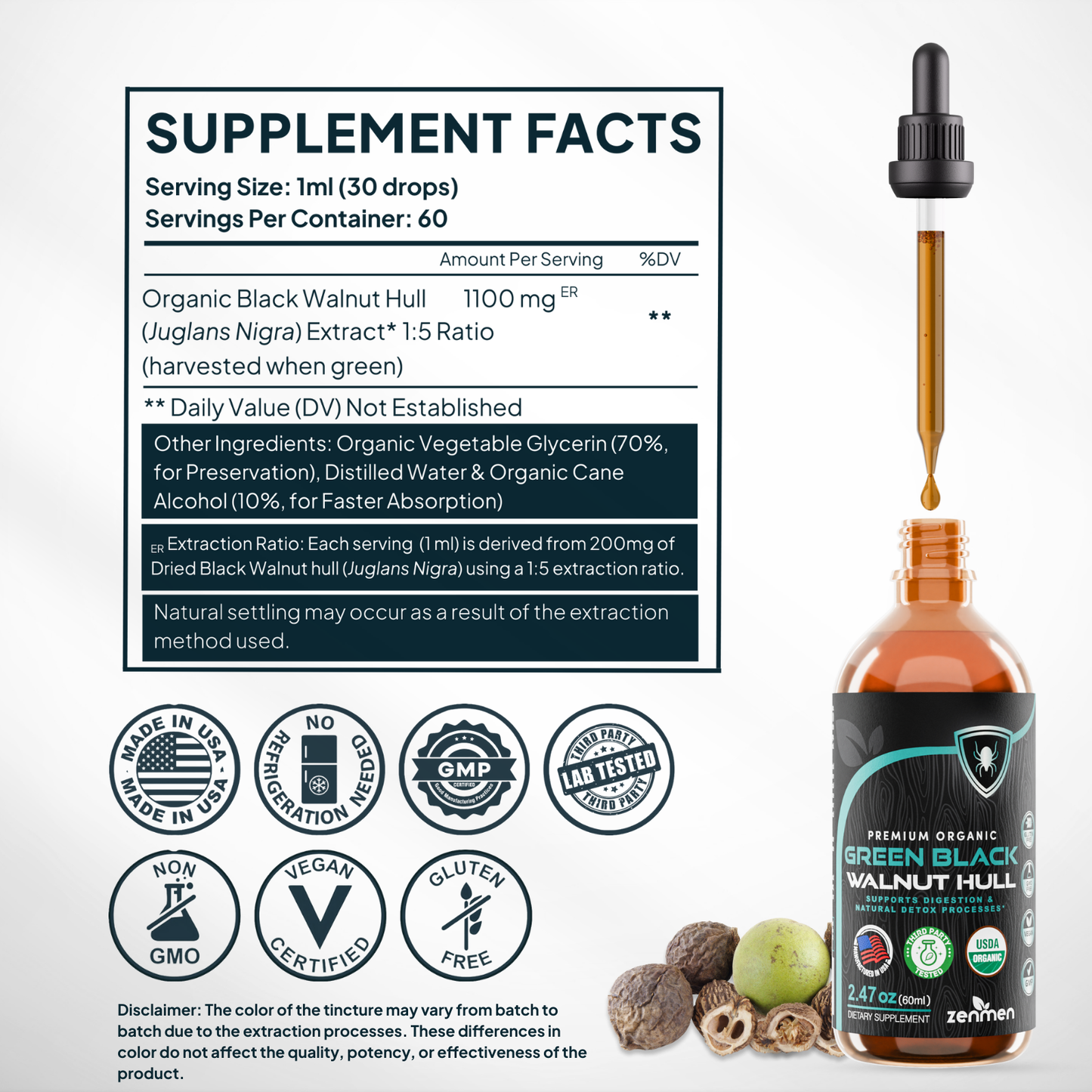 Green Black Walnut Tincture