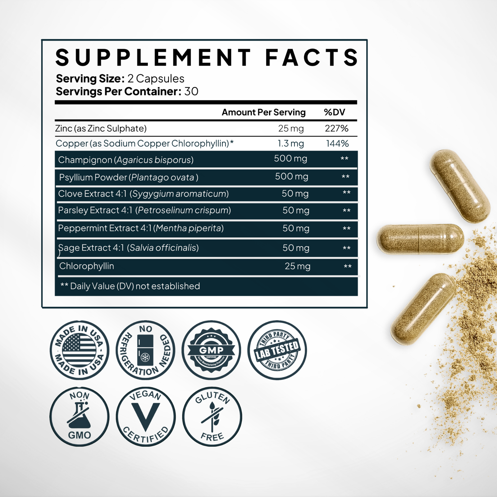 Body Odor Supplement