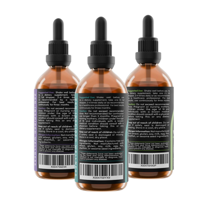 Herbal Cleanse Tincture Bundle Supplement Facts