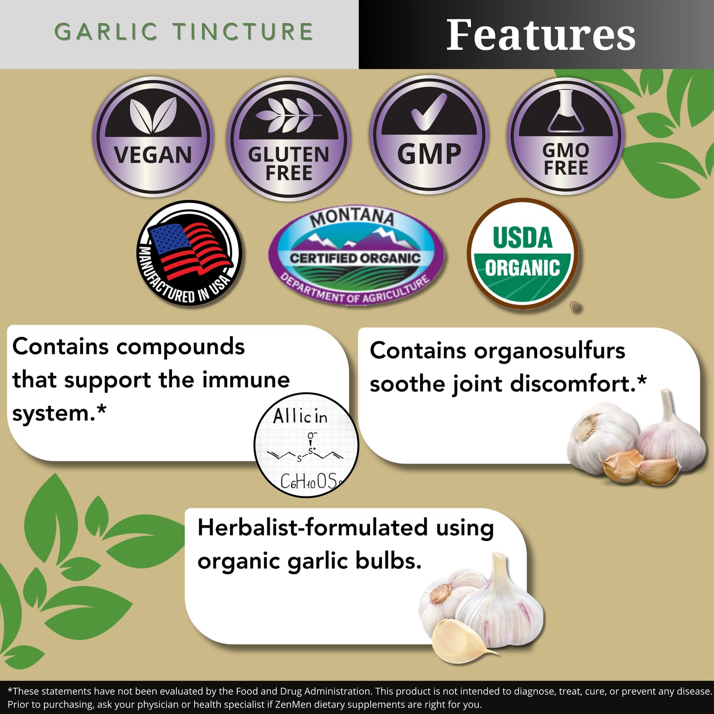 Garlic Tincture