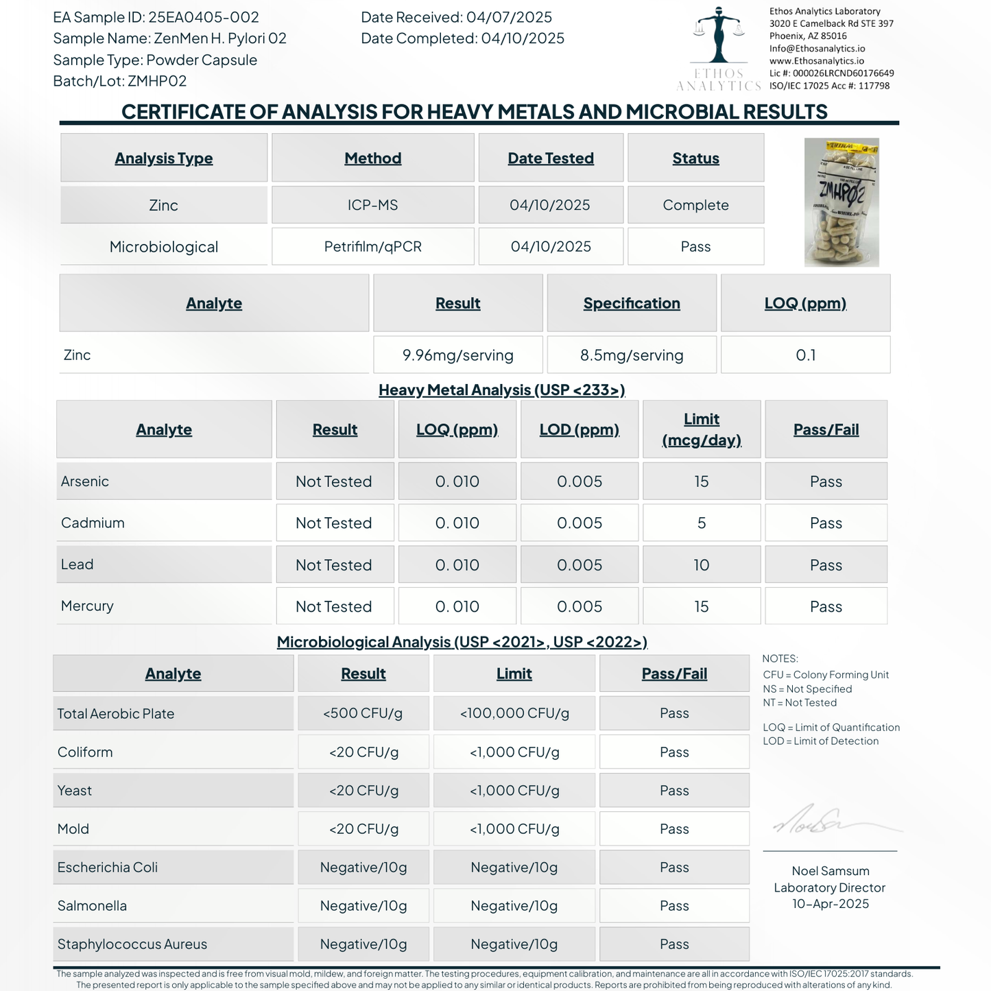 H. Pylori Supplement