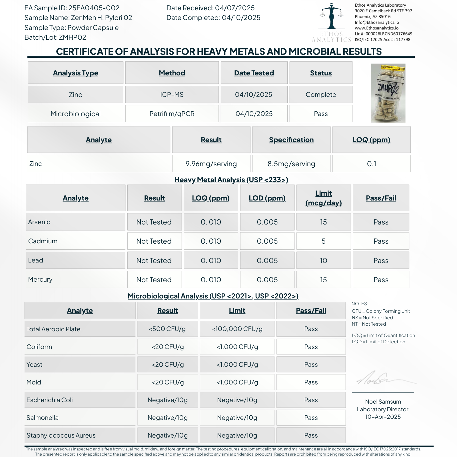 H. Pylori Supplement