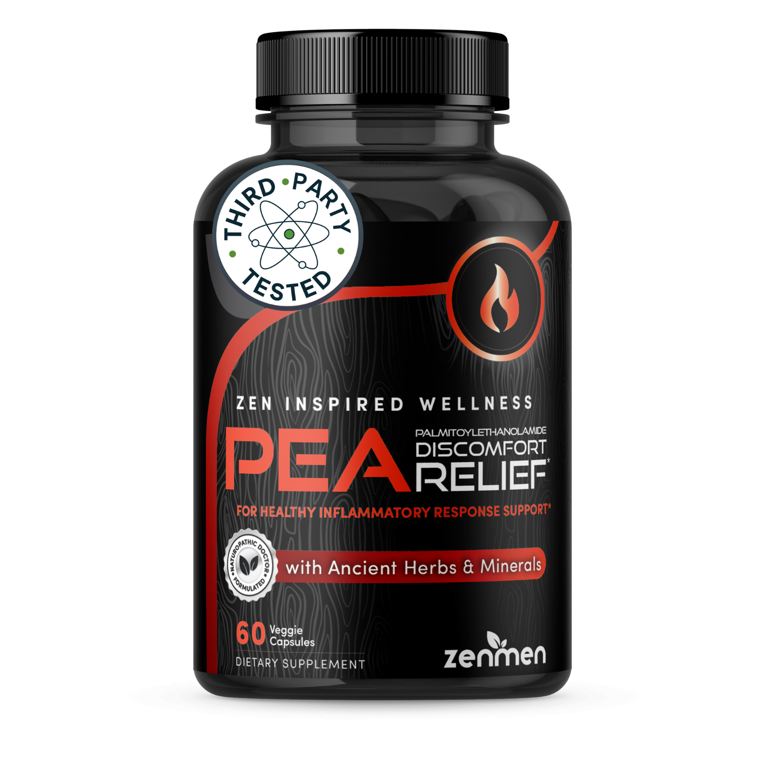 Zenmen PEA (Palmitoylethanolamide) Supplement