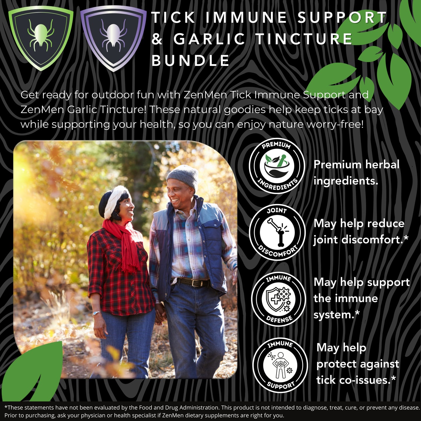 Tick Immune Support and Garlic Tincture