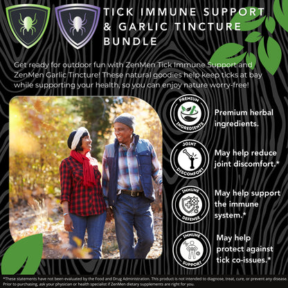 Tick Immune Support and Garlic Tincture