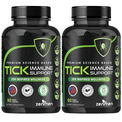 Zenmen Tick Immune Support 2 bottles
