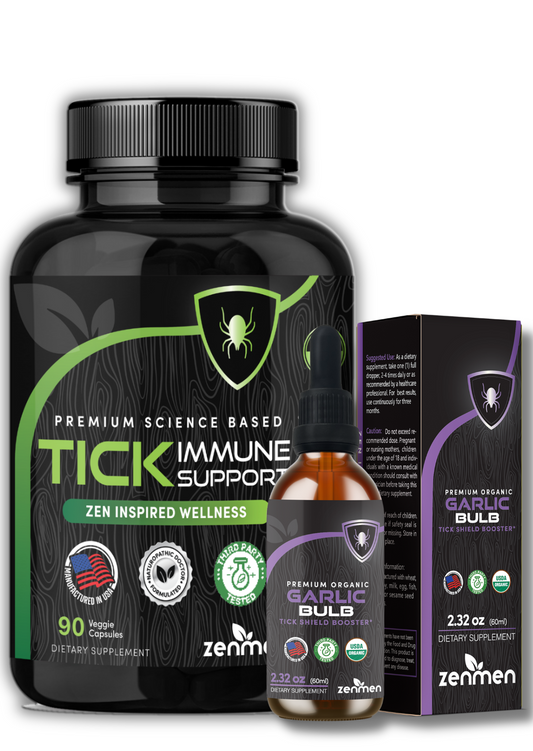 Immune Support Bundle - Tick Immune Support and Garlic Tincture