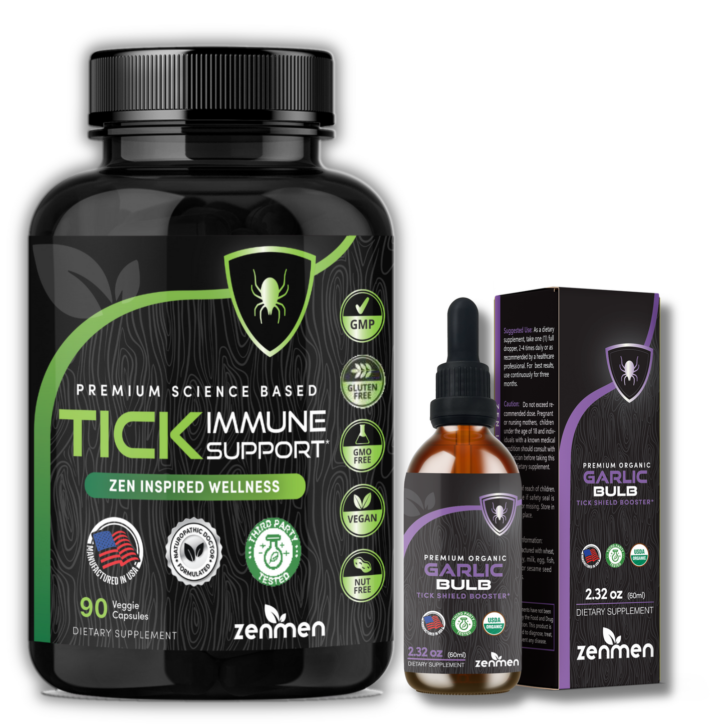 Tick Immune Support and Garlic Tincture