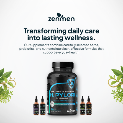 Zenmen H. Pylori Support Supplement Bundle