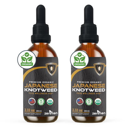 Japanese Knotweed Tincture 1:5 Strength Formula — 2-Bottle Bundle