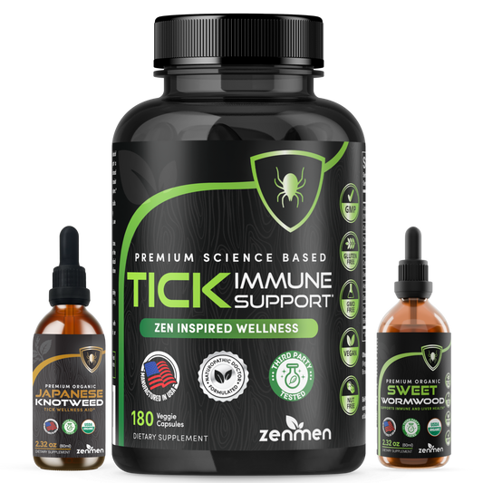 Zenmen 180ct Japanese Knotweed & Sweet Wormwood Wellness Duo