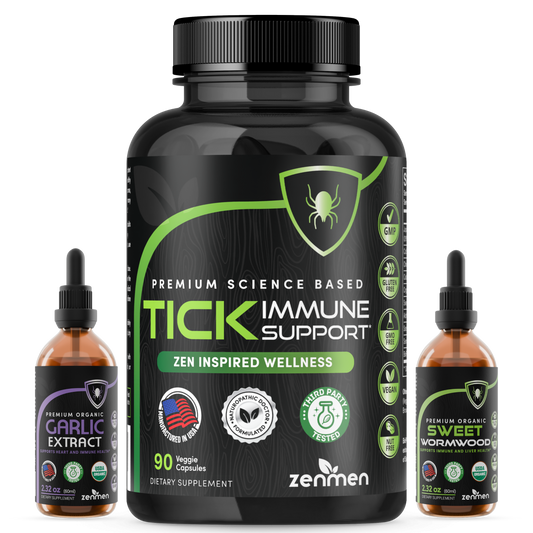 Zenmen Garlic & Sweet Wormwood Wellness Duo