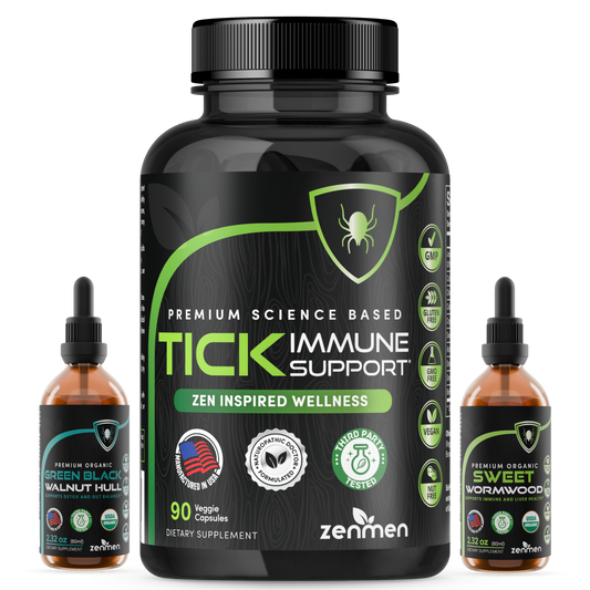 Zenmen Green Black Walnut & Sweet Wormwood Wellness Duo