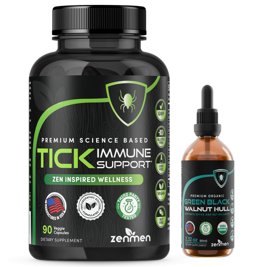 Zenmen Green Black Walnut & Immune Support Bundle
